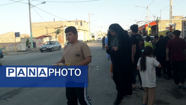 برگزاری مراسم یادبود شهیدان غدیر در روستای چلو شیروان 