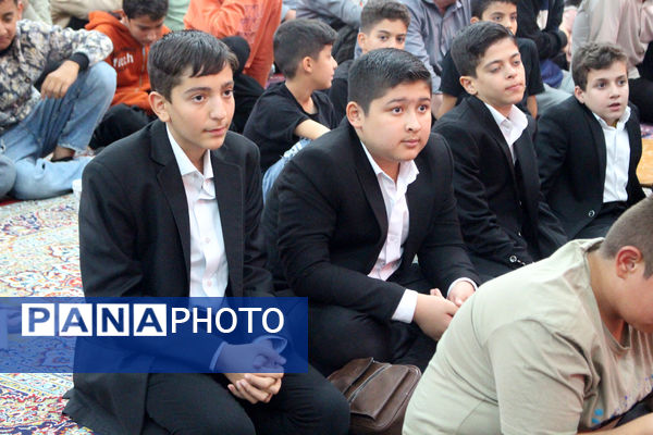 گرامیداشت یاد و خاطره شهدای دانش‌آموز شهرستان جعفرآباد