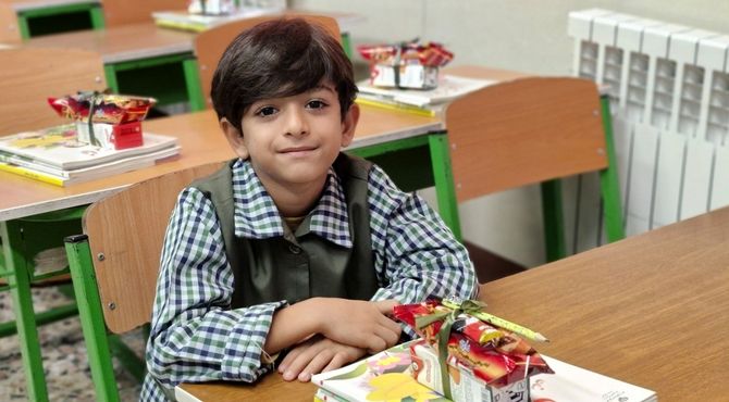 شکوفه‌ها آمدند، مدرسه جان گرفت 