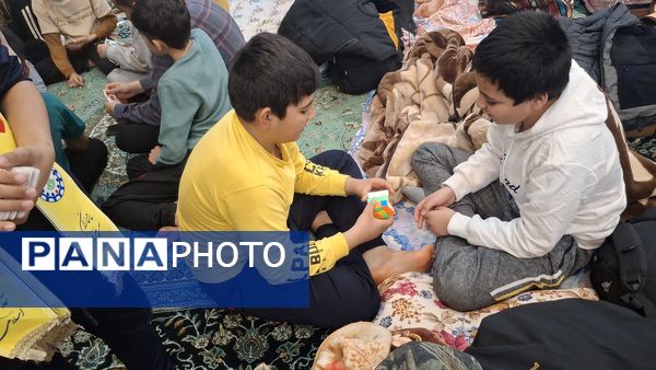 اعتکاف دانش‌‌آموزی شهرستان میناب 