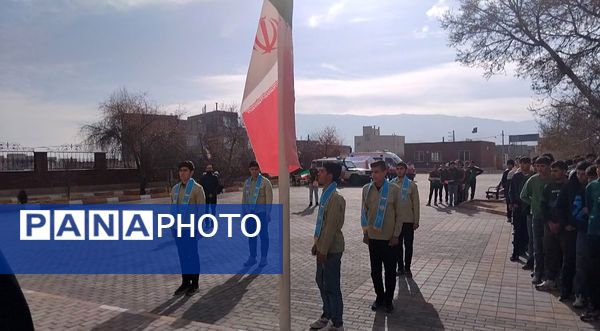 بیست و هفتمین مانور سراسری زلزله و ایمنی در هنرستان حاج حسن شهبازی اهر