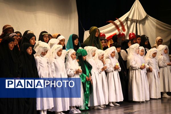 اجرای نمایش آیینی سرگذشت در مشهد