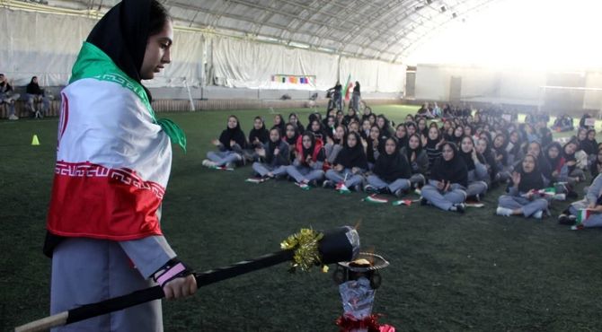 المپیاد ورزشی درون مدرسه ای دبیرستان مائده گلوگاه 