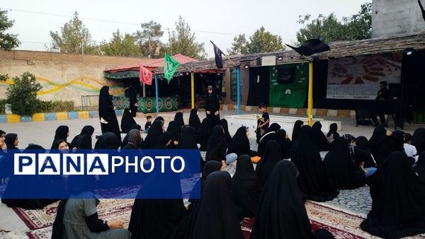 برگزاری هیئت دانش‌آموزی دختران حاج قاسم