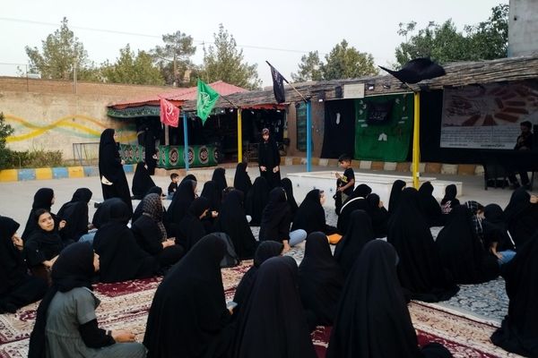 برگزاری هیئت دانش‌آموزی دختران حاج قاسم