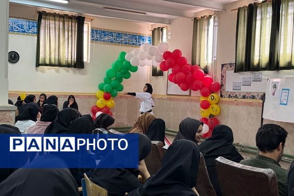 مراسم افتتاحیه طرح مکمل‌یاری ویتامین D و آهن در دبیرستان علامه جعفری