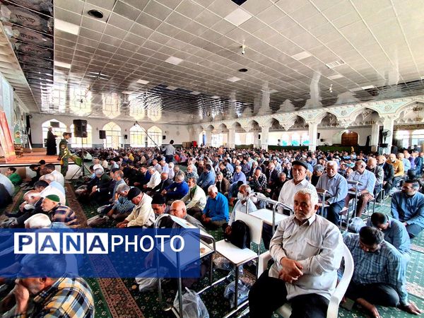 نماز عبادی سیاسی جمعه در شهرستان کاشمر 