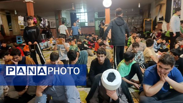 روز دوم اعتکاف پسران آشخانه 