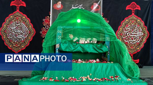  مراسم شیرخوارگان حسینی در شهرستان مارگون