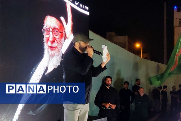 "عهد خون"، تجمع بزرگ مردمی و هیئت‌های مذهبی باقرشهر و کهریزک در حمایت از ولی امر مسلمین جهان 