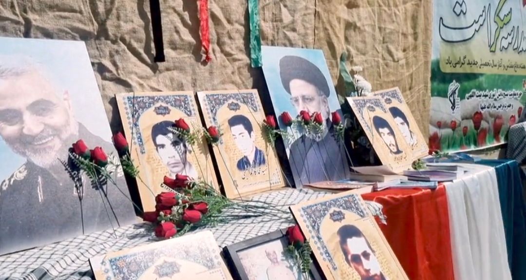 آیین افتتاحیه طرح بازگشایی مدارس و زنگ ایثار و مقاومت در شهرستان صالح آباد