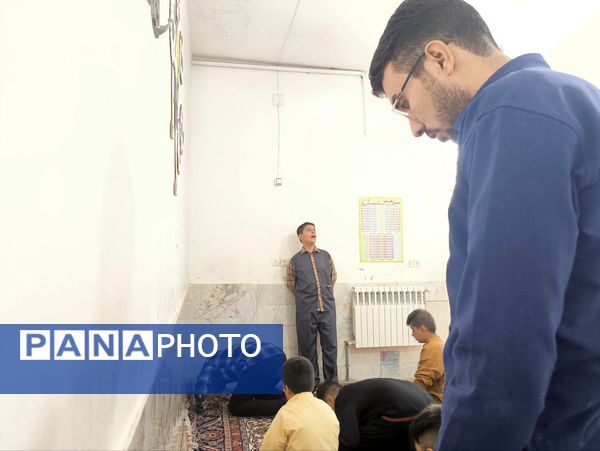 افتتاح نمازخانه در دبستان شهید پسندیده فدافن