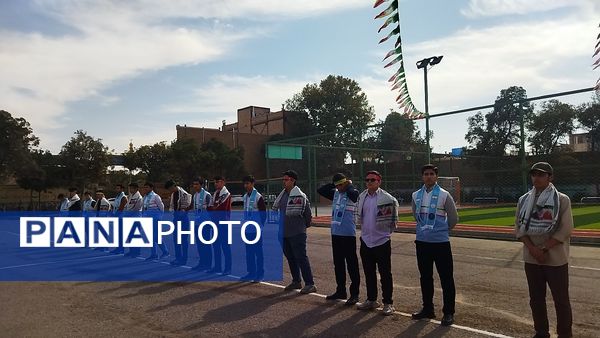 آیین افتتاح زمین چمن مصنوعی شهید دانشجو
