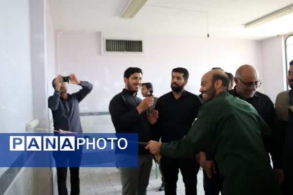 آیین افتتاح طرح شهید عجمیان در مدارس قم