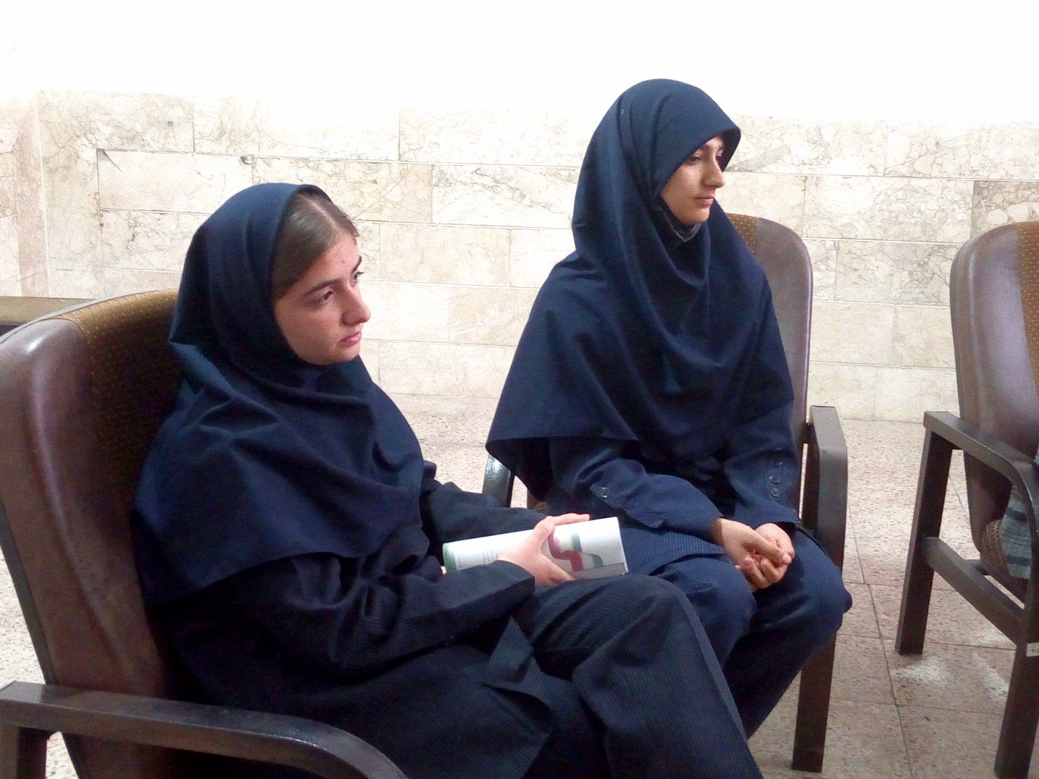 اولین جلسه همیاران مشاور در دبیرستان فاطمیه