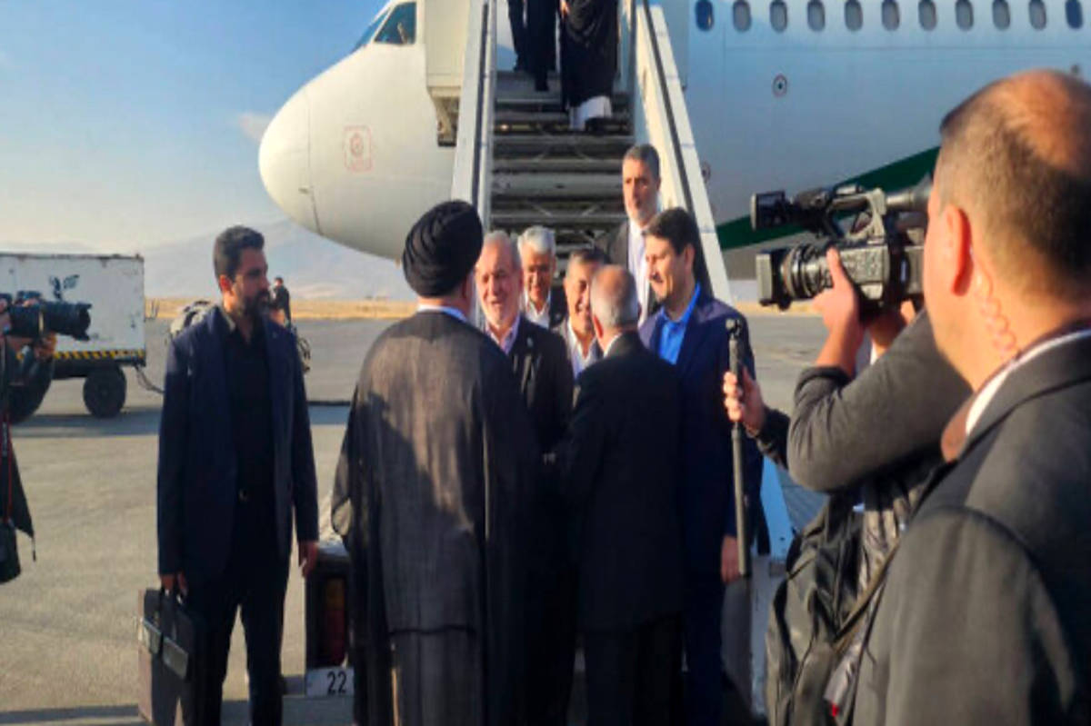 رئیس جمهور وارد یاسوج شد