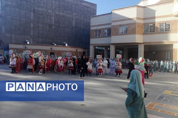 برگزاری المپیاد ورزشی درون مدرسه‌ای در دبستان امام خمینی(ره) بجنورد