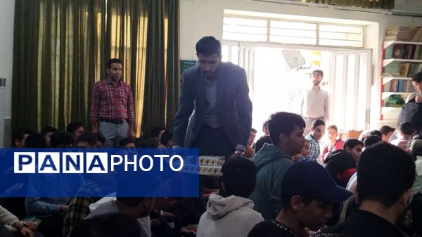 هیات هفتگی دانش‌آموزی در دبیرستان شاهد ابوذر غفاری نیشابور 