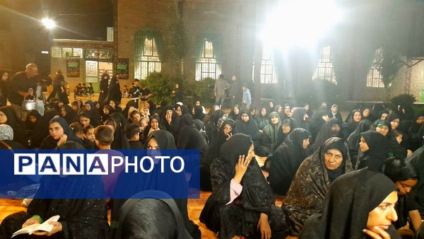 مراسم عزاداری دهه اول محرم در مسجد چهارده معصوم  نیشابور 