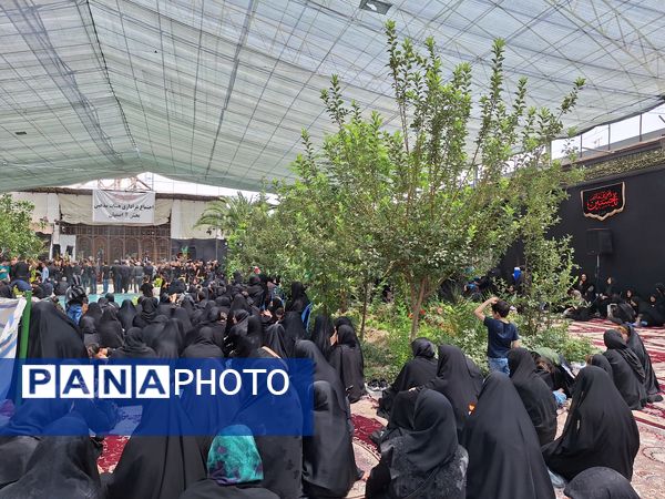 مراسم عاشورای حسینی در انگورستان ملک اصفهان