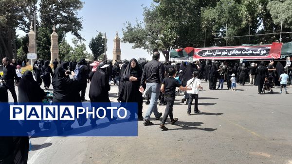 مراسم جاماندگان اربعین در شهرستان نیشابور همراه با برنامه های متنوع برگزار شد 