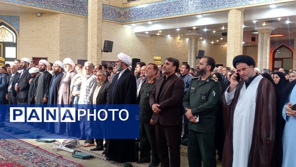 مراسم بزرگداشت مجاهد شهید سیدحسن نصرالله در مسجد خاتم‌الانبیا شهرستان ملارد