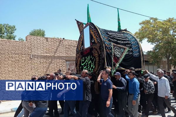 جلوه‌هایی از عزاداری مردم بنادکوک در روز شهادت امام رضا(ع)