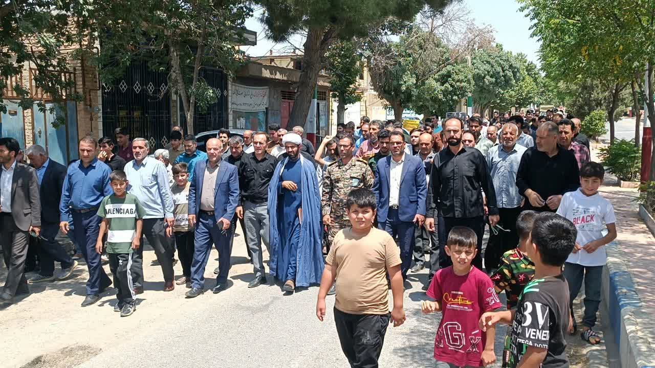 حضور پرشور مردم و مسئولان کوهنانی در راهپیمایی امت حزب‌الله