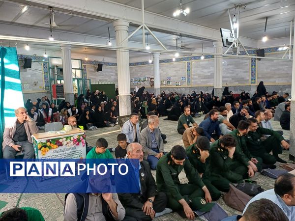 مراسم باشکوه یادواره شهدای شهرستان اسدآباد