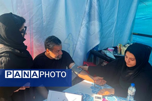 برپایی موکب میدان پویای اربعین