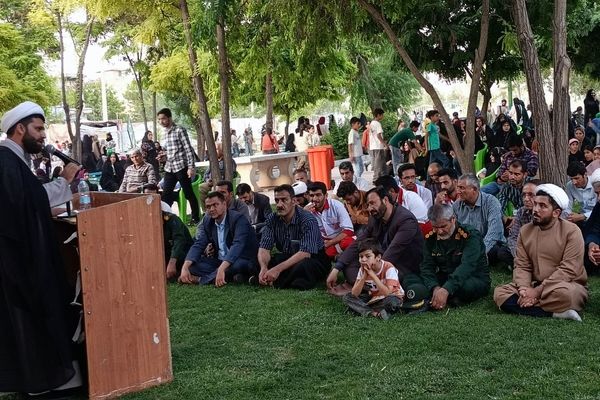 حماسه باشکوه غدیر در خانمیرزا