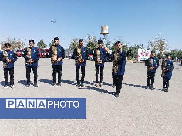 افتتاحیه طرح خدمت رسانی هلال احمر به زائران در ایام پایانی صفر 