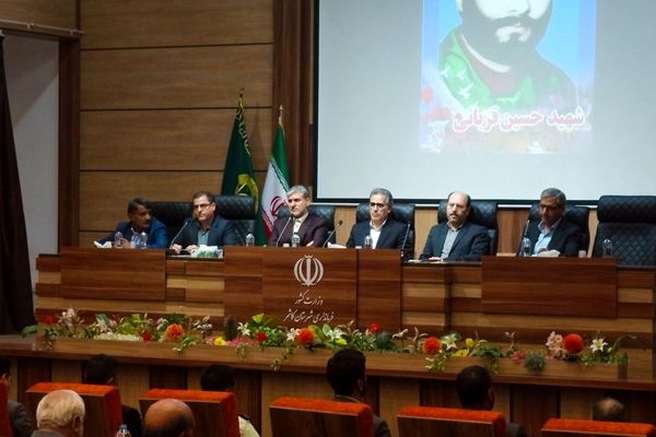 آیین تکریم فرماندار جدید شهرستان کاشمر 