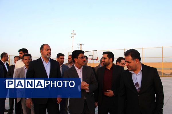 افتتاح و کلنگ‌زنی چندین طرح عمرانی در شهرستان بم 