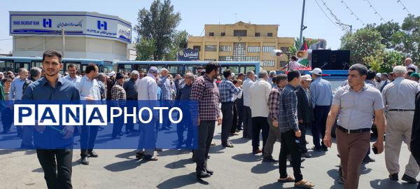 راهپیمایی جمعه‌های خشم و نصر همزمان با سراسر کشور در شیروان