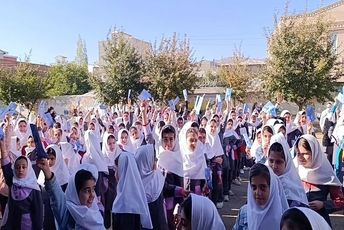 برگزاری "جشن عاطفه ها" در مدسه ام کلثوم شهرستان خلخال