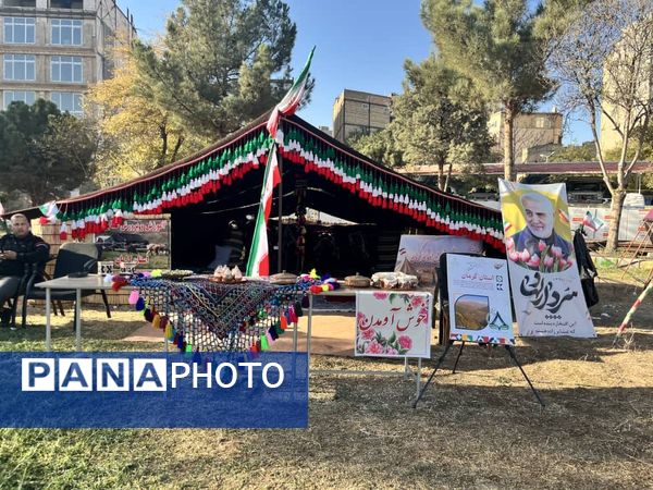 برگزاری جشنواره دانش‌آموزی عشایری خاتم در مشهد الرضا 