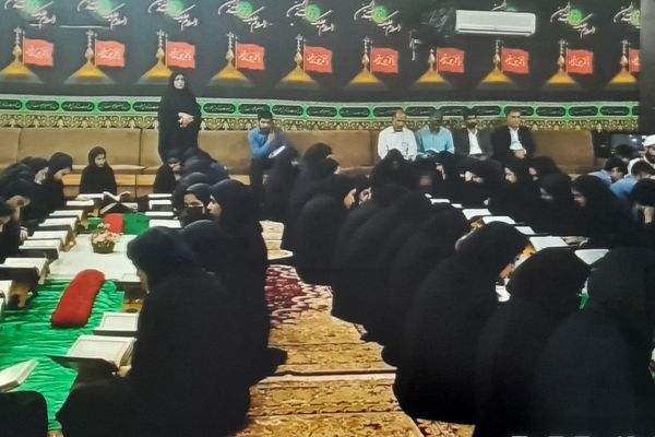محفل قرآنی دانش‌آموزی در بردخون