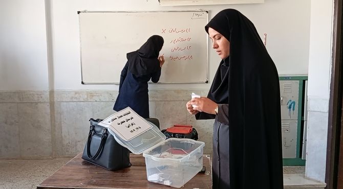 انتخابات همیار مشاور هنرستان حضرت زهرا(س) بن