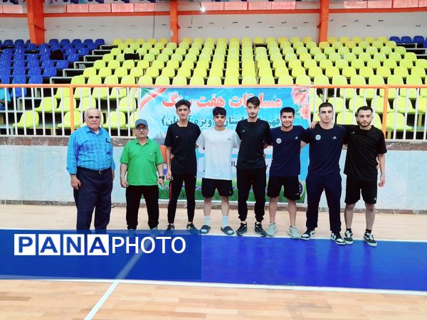 مسابقات هفت سنگ تیمی آقایان قهرمانی استان بوشهر
