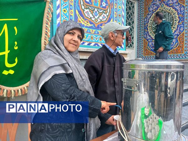برپایی موکب مقاومت در شهرستان ملارد با شعار فلسطین پاره تن اسلام است 
