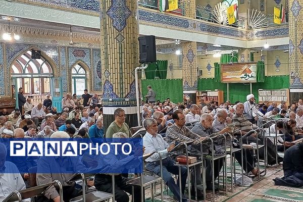 مراسم روز عرفه در مسجد صاحب‌الزمان(عج) و امام‌زاده سید فتح‌الله ورامین