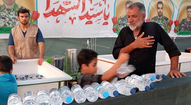 گزارش فعالیت مواکب آستان قدس رضوی 