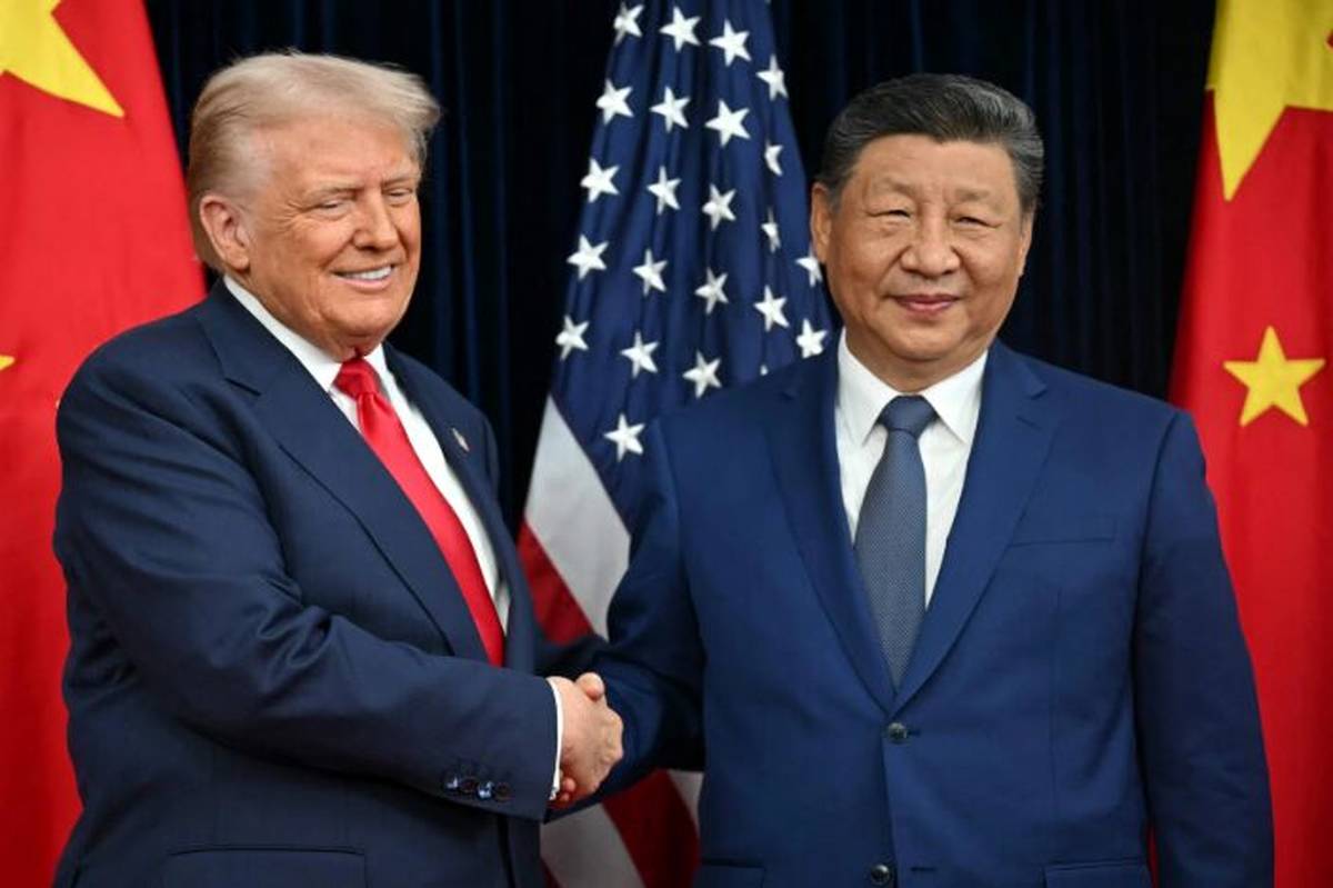 تاکید برهمکاری بلند مدت و صلح منطقهای در دیدار ترامپ با رئیسجمهور چین