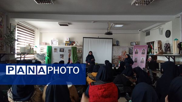 سوگواره امام موسی کاظم (ع) در آموزشگاه فرزانگان ملارد 