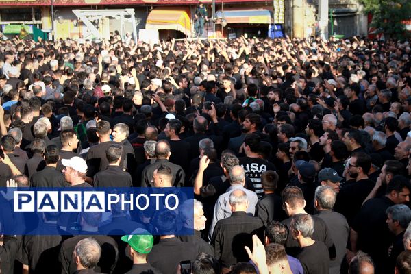 دسته عزاداری حسینیه اعظم زنجان در یوم العباس
