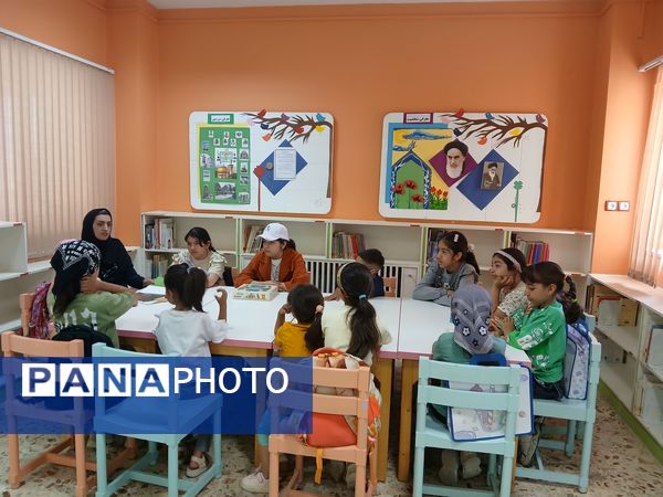 کلاس‌های تابستانه کانون پرورش فکری کودک و نوجوان فرخشهر 
