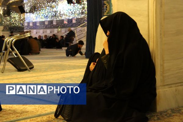 مراسم شب‌های فاطمیه در حرم امامزاده عباس بن موسی (ع) بجنورد 