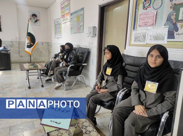 طرح مدام در دبیرستان نمونه اندیشه  شهرستان کاشمر