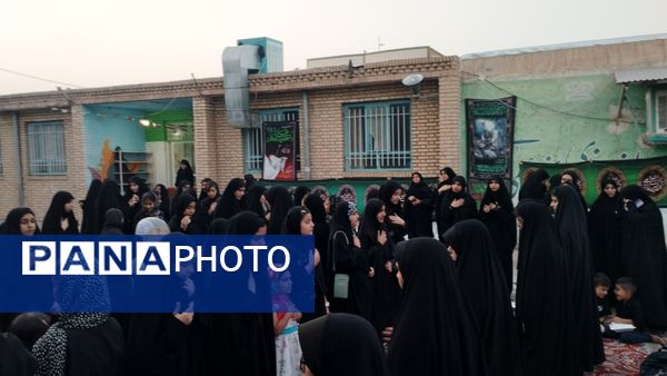 برگزاری هیئت دختران حاج قاسم در شهرستان خلیل آباد 